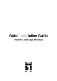 Notice LEVELONE IGP1061 Maison intelligente