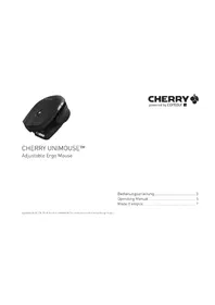 Notice Cherry UNIMOUSE Souris d'ordinateur
