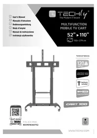 Notice Techly ICATR45 Meuble TV