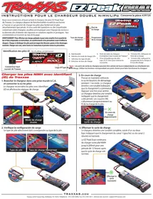 Notice Traxxas EZPEAK DUAL Chargeur de piles