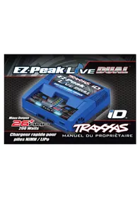 Notice Traxxas EZPEAK LIVE DUAL Chargeur de piles