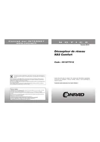 Notice Gigahertz Solutions NA7 COMFORT Commutateur