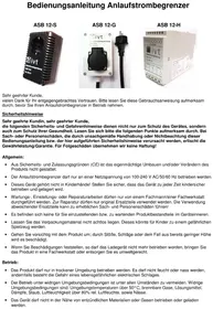 Notice IVT ASB 12S Régulateur électrique