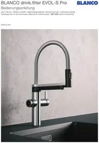 Notice BLANCO EVOLS PRO Кран