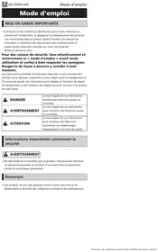 Notice SHIMANO EWCL300S Mode d'emploi