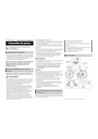 Notice SHIMANO WHR9100C40TUR Pneus