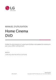 Notice LG LHD457B Lecteur blu-ray