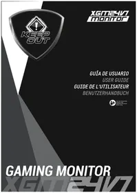 Notice KeepOut XGM24V7 Moniteur