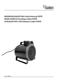 Notice Colibri 1000.478 Chauffage