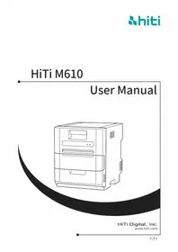 Notice HITI M610 Imprimante