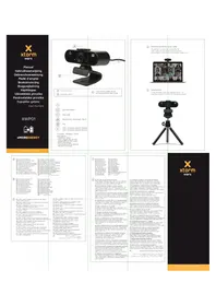 Notice Xtorm XWP01 Webcam