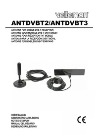 Notice VELLEMAN ANTDVBT2 Recepteur