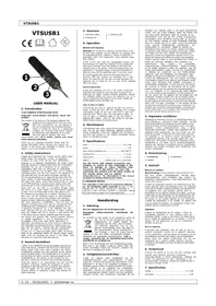 Notice VELLEMAN VTSUSB1 Machine de soudure