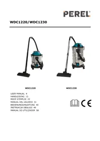 Notice Perel WDC1220 Vacuum Cleaner