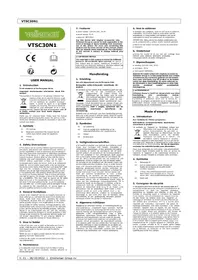 Notice VELLEMAN VTSC30N1 Machine de soudure