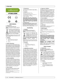 Notice VELLEMAN VTSG130N Machine de soudure