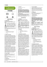 Notice VELLEMAN VTSI80 Machine de soudure