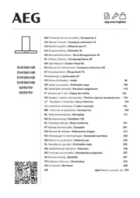 Notice AEG GD5670V Campana extractora