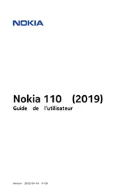 Notice NOKIA 110 (2019) Téléphone portable