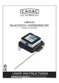 Notice CADAC IBRAAI 2017001 Lebensmittelthermometer