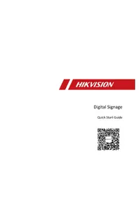 Notice Hikvision DSD6043UNB Monitor