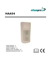 Notice EtiamPro HAA54 Détecteur de mouvements
