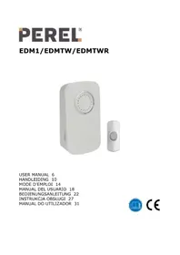 Notice Perel EDM1 Deurbellen