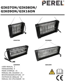 Notice Perel GIK09ON Pest control