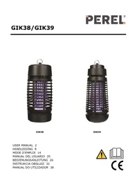 Notice Perel GIK39 Pest control