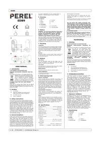Notice Perel EDB9 Sonnette de portes