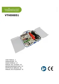 Notice VELLEMAN VTHD0051 Bohrmaschine