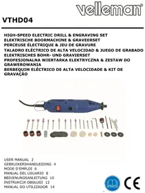 Notice VELLEMAN VTHD04 Perceuse