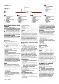 Notice VELLEMAN CHLSC7 Gradateur