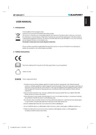 Notice BLAUPUNKT BPGIKLED11 Control de plagas