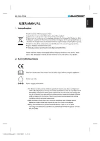 Notice BLAUPUNKT BPGIKLED08 Control de plagas