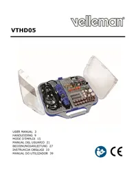 Notice VELLEMAN VTHD05 Bohrmaschine