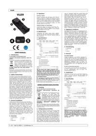 Notice VELLEMAN VLE9 Chargeur de piles