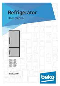 Notice BEKO RCNT460 B ثلاجة