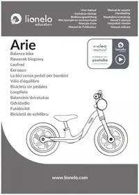 Notice Lionelo ARIE Bicicletta