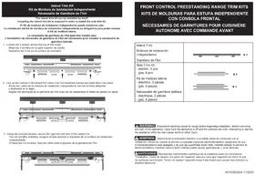 Notice FRIGIDAIRE 11NBSTGSSS Accessoire pour cuisinière