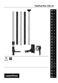 Notice Laserliner TELEPOD PLUS Tripé