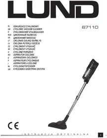 Notice Lund 67110 Пилосос