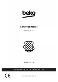 Notice BEKO SWM 2971 B Grille pain