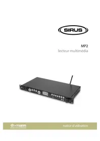 Notice Sirus MP2 Equipement DJ
