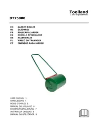 Notice Toolland DT75000 Rouleau à jardin