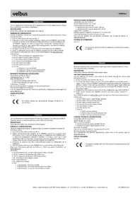 Notice Velbus VMBDALI Gradateur