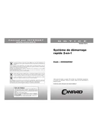 Notice APA 16524 Batterie