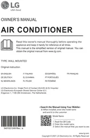 Notice LG DC12RK Ar condicionado