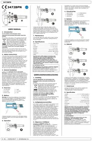 Notice Toolland 3472BPN équipements de mesure
