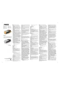 Notice PRINCESS RACLETTE PURE 8 162955 Plaque de grill